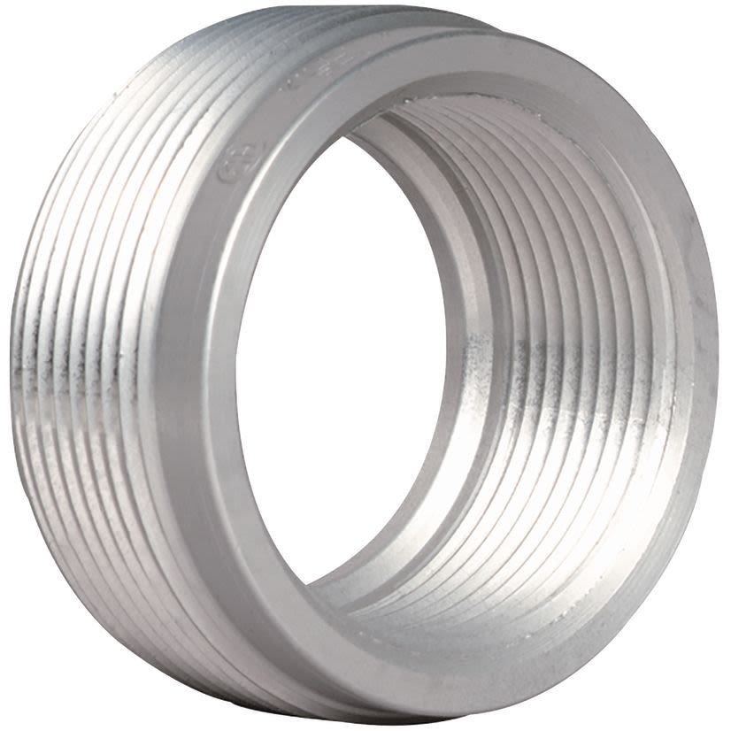 Hubbell Killark R-86 R Series Reducing Bushing, 3 x 2 in Conduit, 3 x 2 in Trade, Copper Free Aluminum, Natural