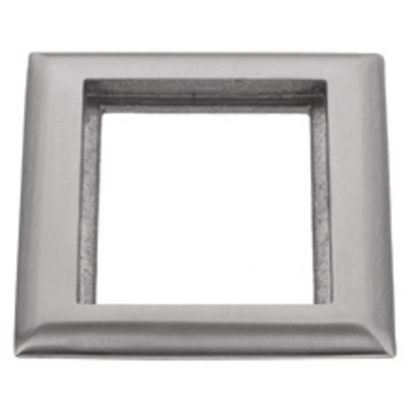 PREMISE WIRING SA3083 1-Gang Rectangular Standard Carpet Flange, 6 in L, Aluminum