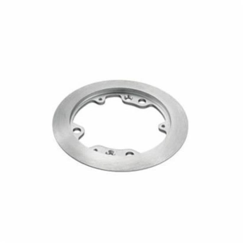 PREMISE WIRING SA3182 1-Gang Round Standard Carpet Flange, 5-1/4 in Dia, Aluminum