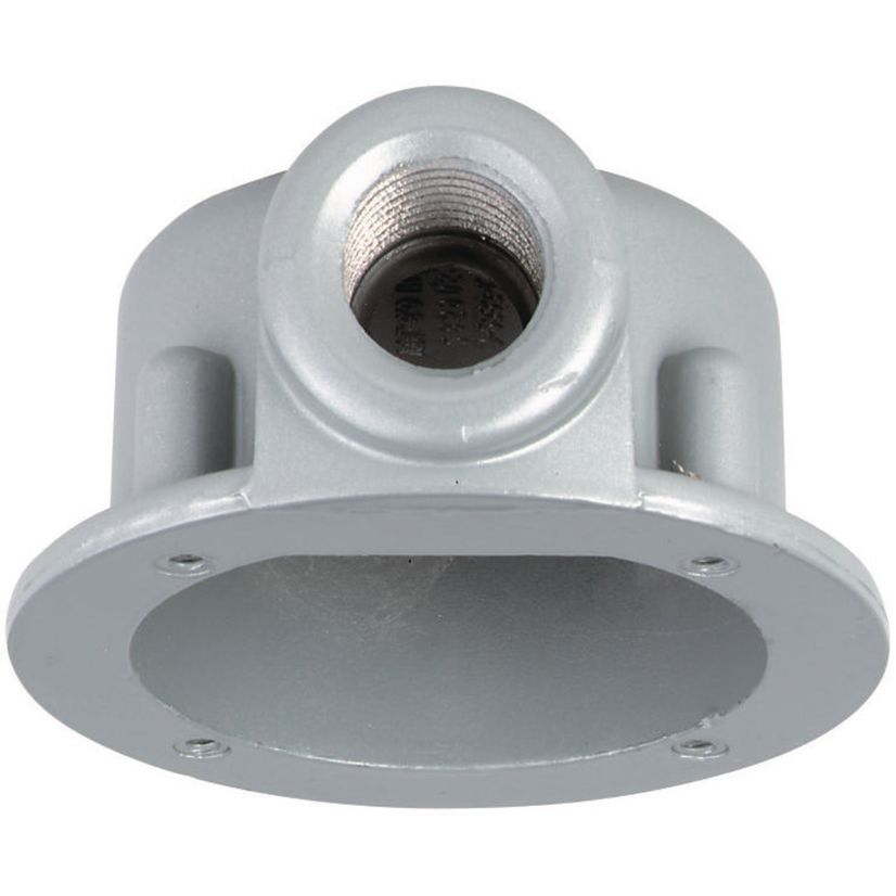 Hubbell Killark VGH-1 Corrosion Resistant Splice Box With Gasket, For Use With V Series Lighting Fixture, 150 to 300 W Lamp, 1/2 in Hub, 18 cu-in Volume, Copper Free Aluminum, Gray