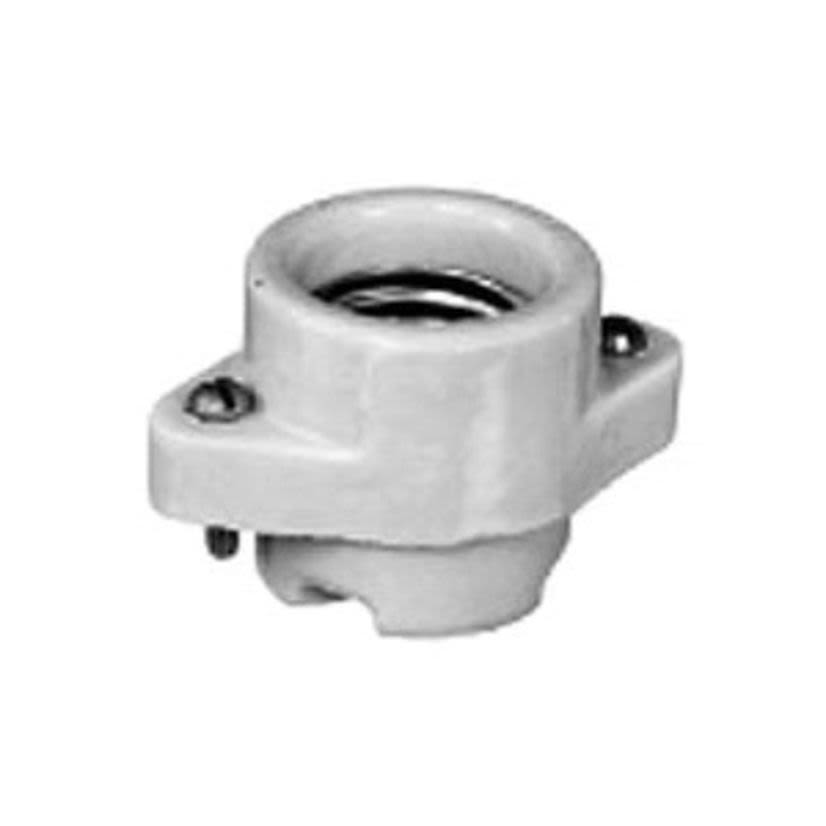 Hubbell Killark VRME Vapor-Proof V Lamp Socket, 100/200 W Lamp, Medium Lamp