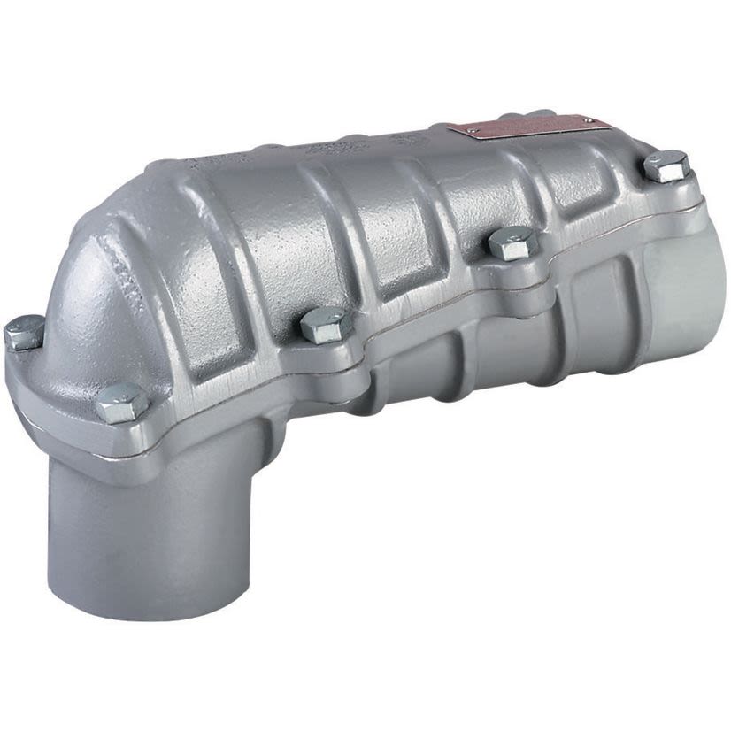 Hubbell Killark XALB-6 Type LB Conduit Body, 2 in Hub, 70 cu-in, Aluminum, Powder Coated