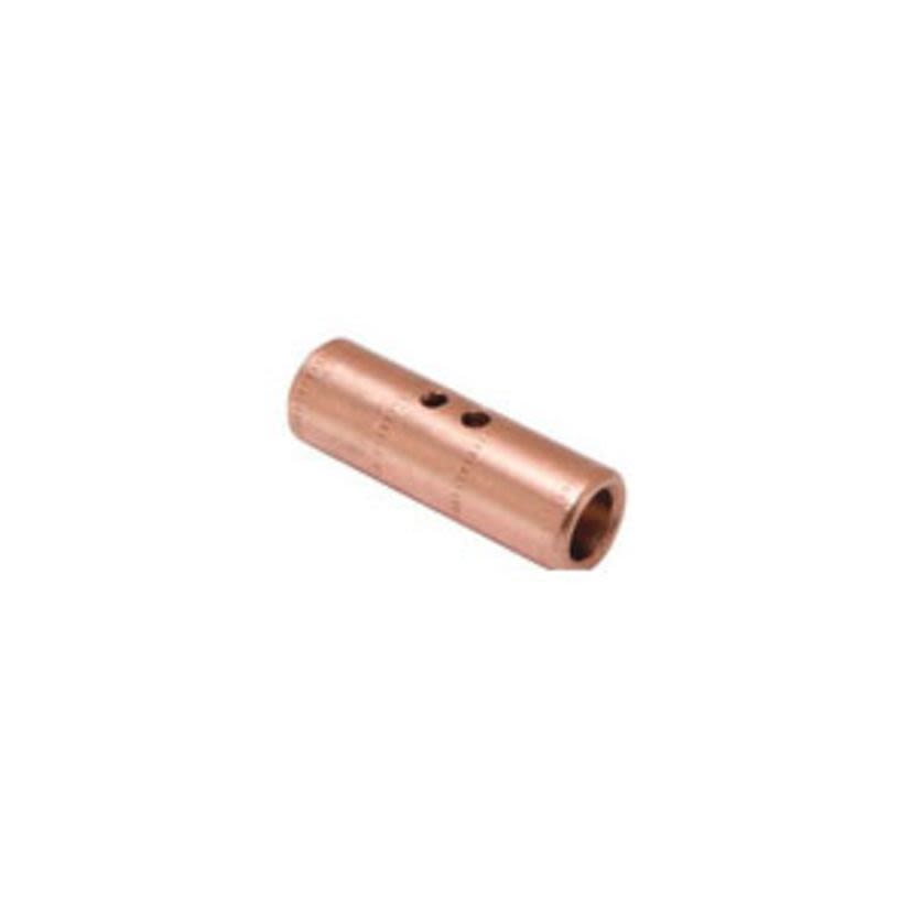 Hubbell BURNDY HYLINK™ YGHS28 1-Stage Type YGHS Heavy Duty Irreversible Grounding Compression Splice, 4/0 AWG Stranded Copper Conductor, 2.59 in L, Copper