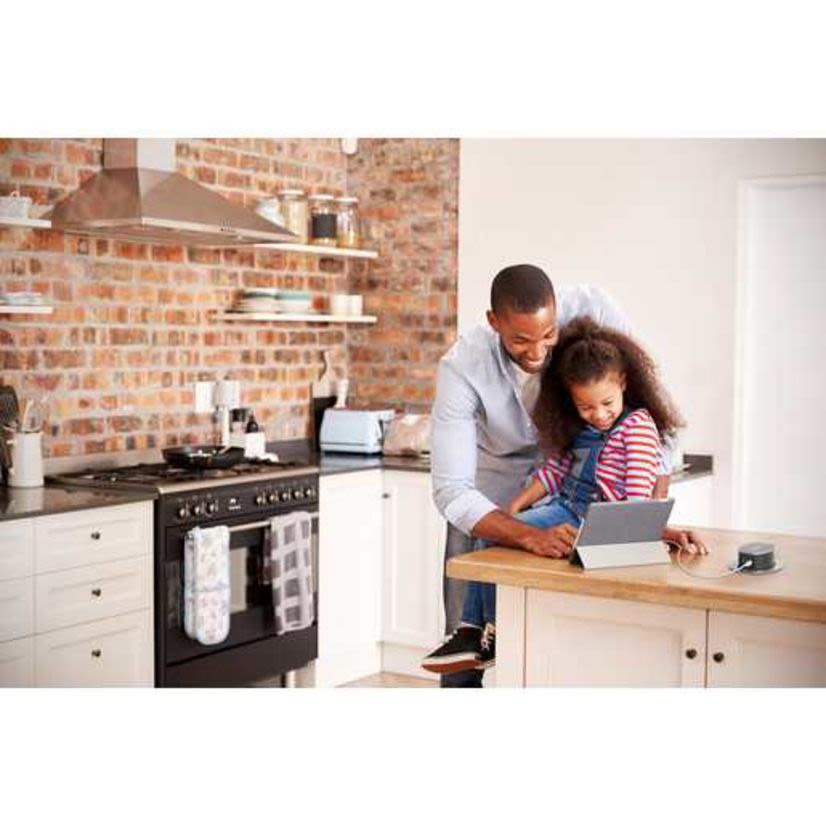 Hubbell Wiring Device-Kellems RCT620W 20A Tri-Power Pop Up Counter Receptacle