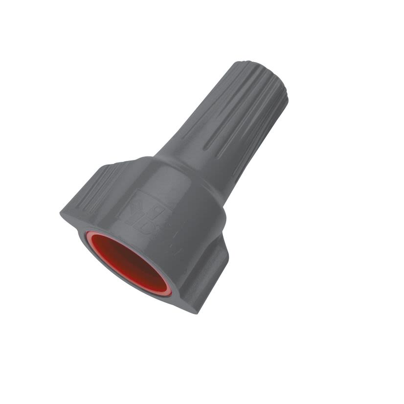 IDEAL WEATHERPROOF 30-1162 62 Series Wire Connector, Winged Shell, Live Action/Square Wire Spring, 18 to 8 AWG Solid/Stranded Copper Wire, Thermoplastic Polyester