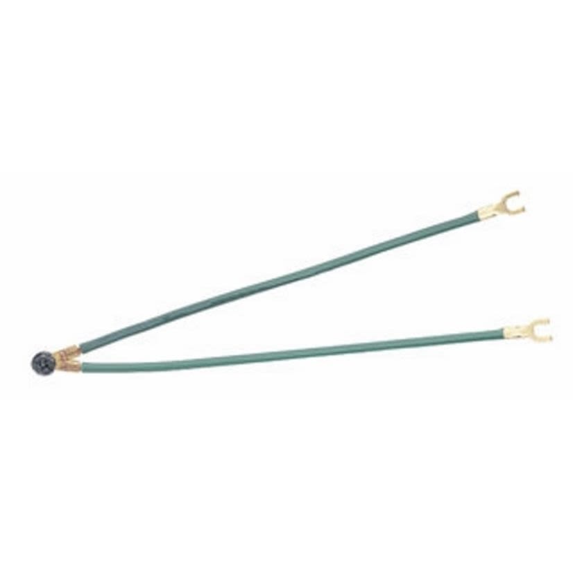 IDEAL 30-3288 Combo Grounding Tail, 12 AWG Stranded Wire, Fork/Ring Terminal