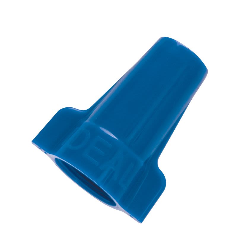 IDEAL Wing-Nut 30-654 454 Flame-Retardant Wire Connector, Winged Shell, Live Action/Square Wire Spring, 14 to 6 AWG Solid/Stranded Wire, Polypropylene