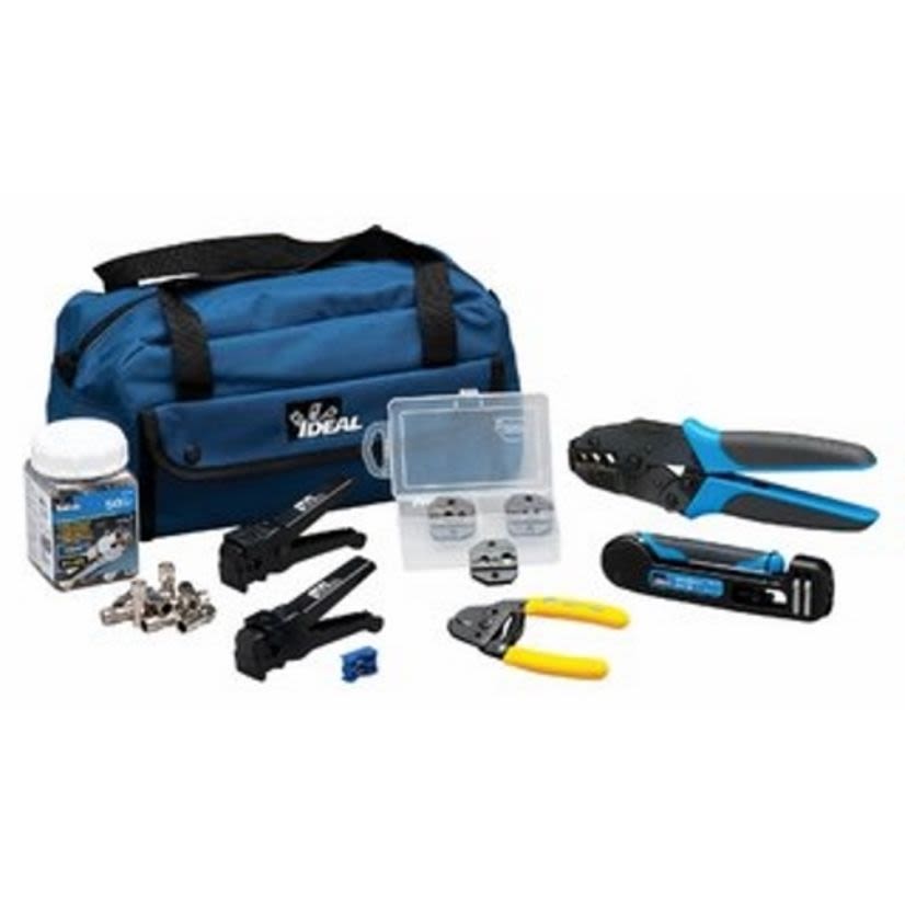 IDEAL 33-410 RF Coax Crimp and Compression Kit