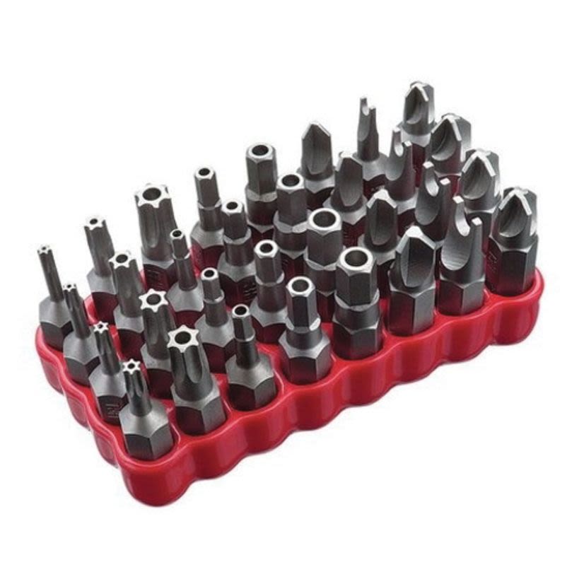 IDEAL 35-933TP 32 Piece Tamperproof Bit Block