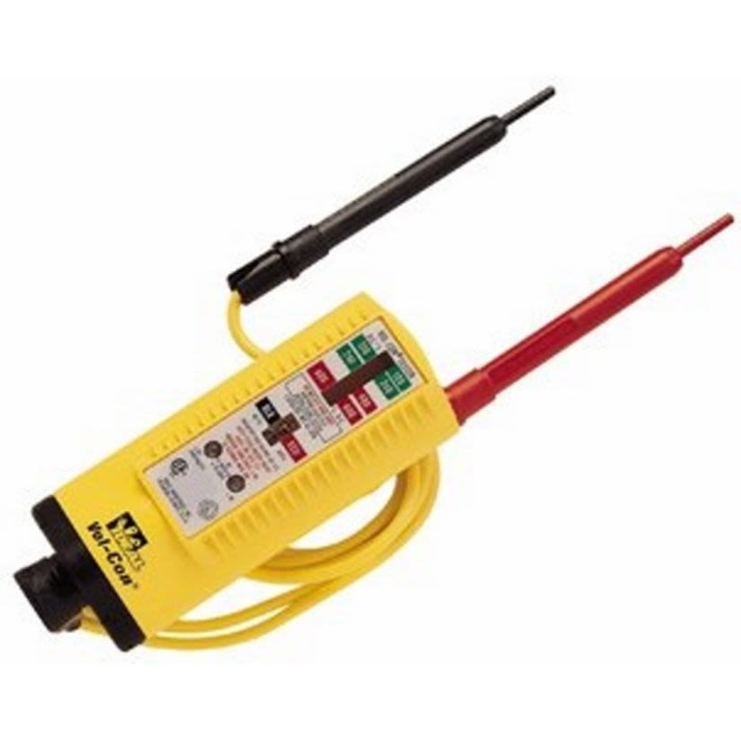 IDEAL Vol-Con 61-076 Non CE Voltage/Continuity Tester, LED/Neon Display