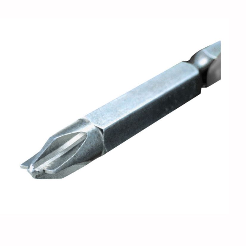 IDEAL 78-0106 Combo Drive Power Bit, #2 Point, 2 in OAL, Steel