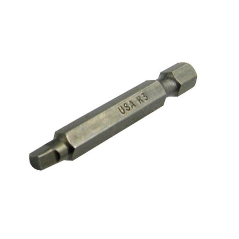 IDEAL 78-0222 Power Bit, #2 Square Point, 2 in OAL, Steel