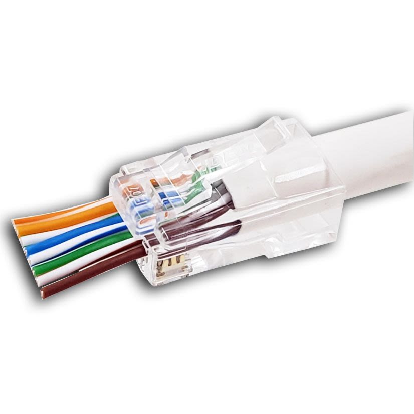 IDEAL 85-385 1-Piece Feed Through Modular Plug