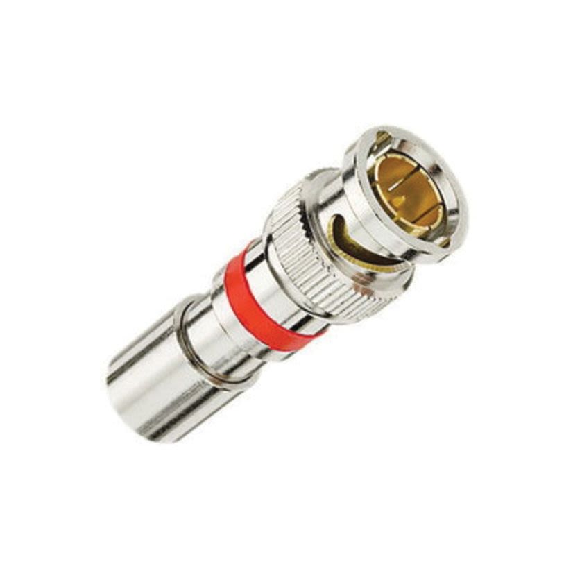 IDEAL® InSITE™ 89-047 Type BNC Compression Connector, 20 to 18 AWG Solid RG-59 Cable
