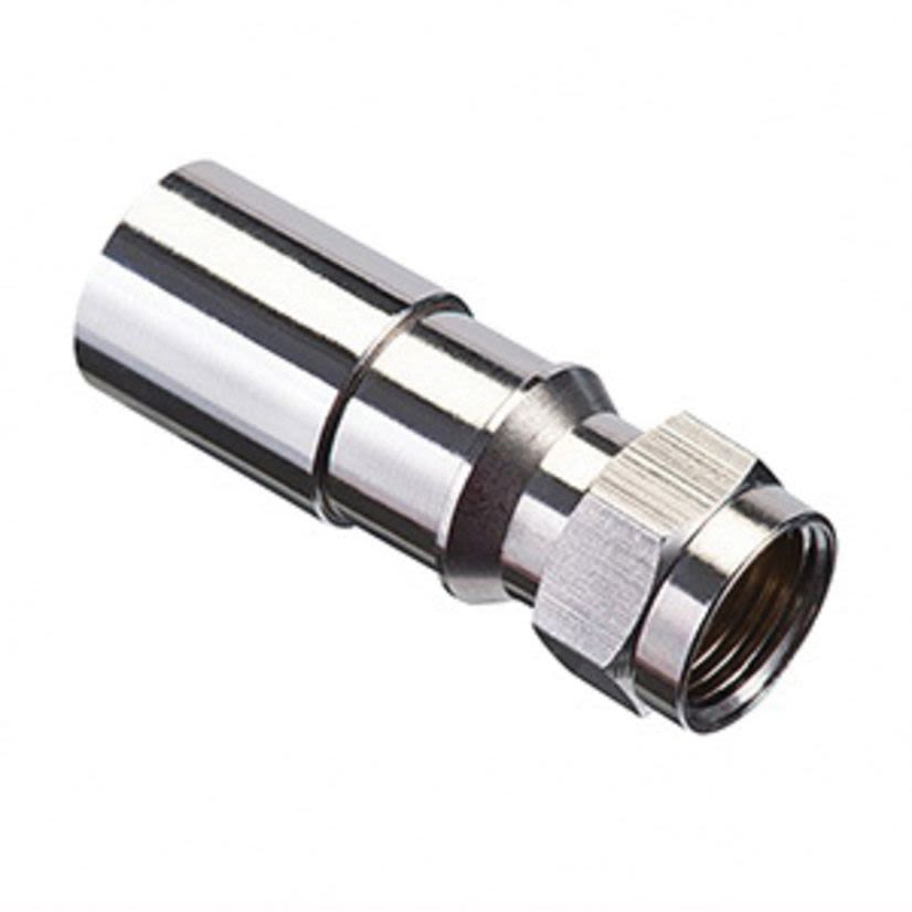 IDEAL® RTQ™ 92-650 F-Type Compression Connector, RG-6 Cable