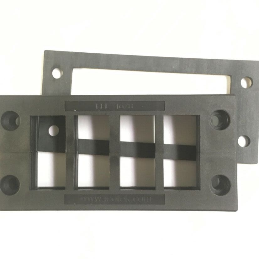 icotek 42168 Cable Entry Frame, 120 mm L x 58 mm W x 17 mm D, Polyamide