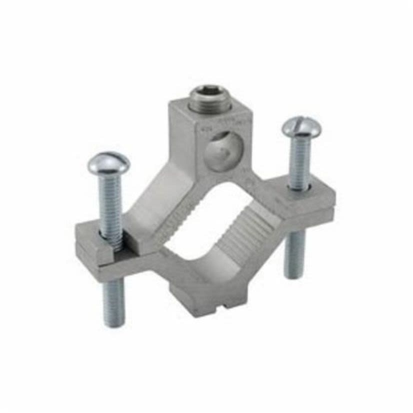 nVent ILSCO AGC-2 Type AGC Dual Rated Grounding Clamp, 6 AWG to 250 kcmil Conductor, Aluminum