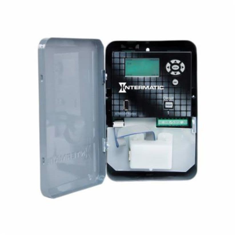 Intermatic ET90115CE ET90000 Astronomic Electronic Timer Switch, 1 sec to 365 days Setting, 120/277 V AC, 1, 2 hp, 1CO 1 Form C SPDT Contact, 1 Poles