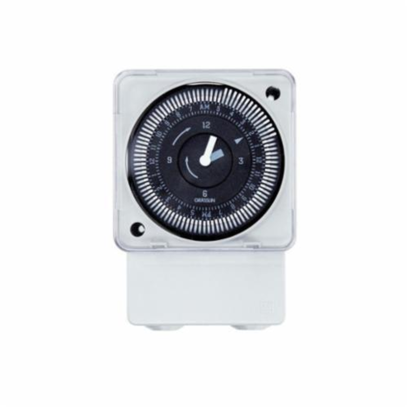 Intermatic® Grasslin® MIL72ASTUZ-120 Electromechanical Time Switch, 15 min to 24 hr Setting, 120 VAC, 1 hp, 2 hp, 1NO-1NC SPDT Contact, 1 Poles