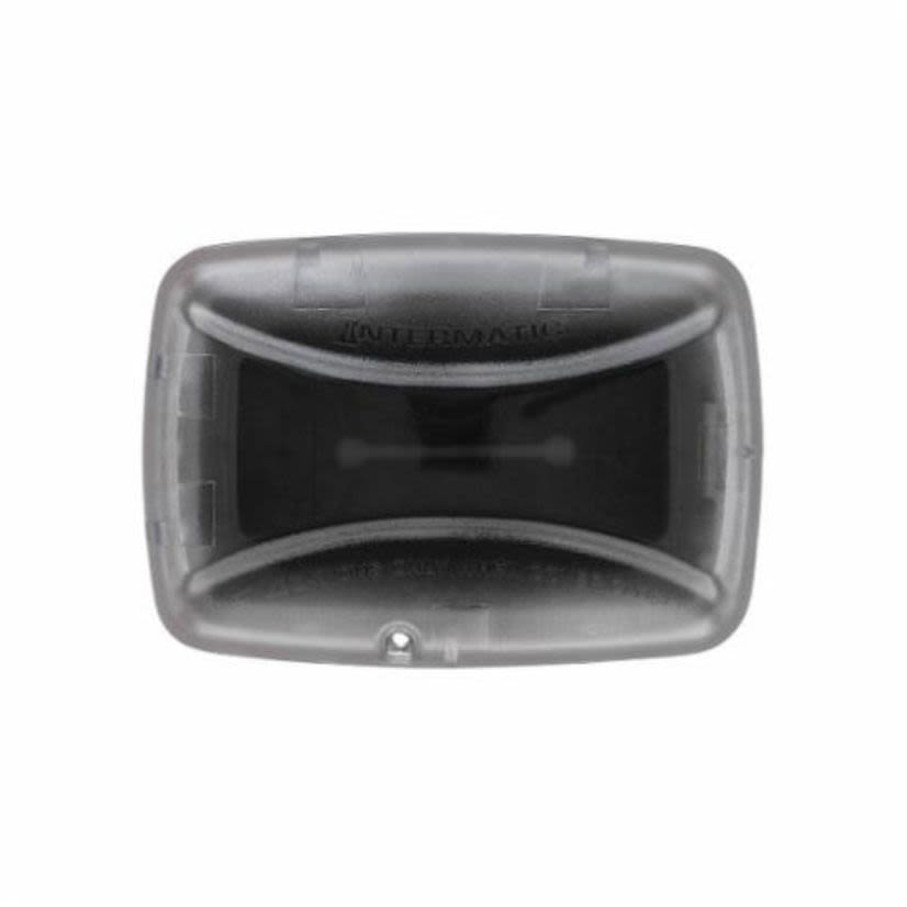 Intermatic WP3100C Heavy Duty Non-Metallic Weatherproof While-In-Use Cover, 146.6 mm L x 103.1 mm W x 2-3/4 in D, Receptacle Cover, Polycarbonate