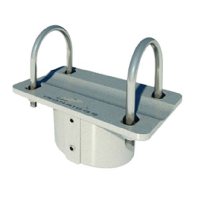 IronRidge 70-0300-SGA Diagonal SGA Top Cap, For Use With 3 in Schedule 40 Pipe, Cast Aluminum