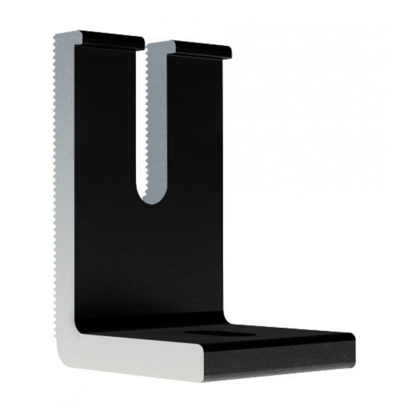 IronRidge LFT-03-B1 Slotted L-Foot, Black