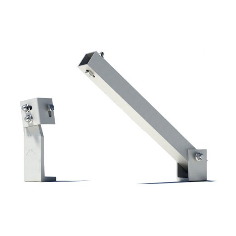 IronRidge TM-FTL-020 TM Series Fixed Tilt Leg Kit, Aluminum/Stainless Steel