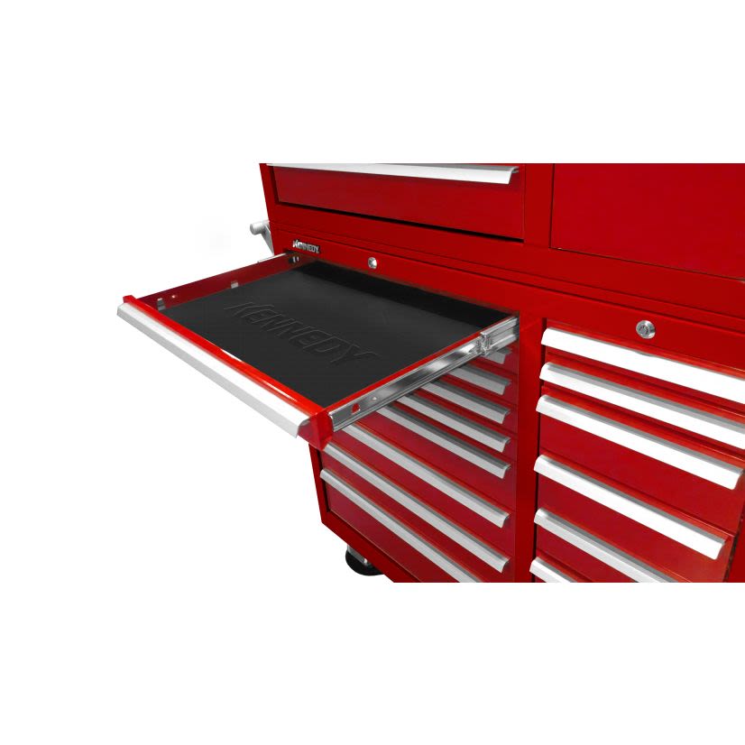 Kennedy 84290 KYAccry Drawer Liner, PVC Coat, For Use With Sized for exact fit in drawers of Kennedy 295X, 297X, 2805X, Polyester, Industrial Black