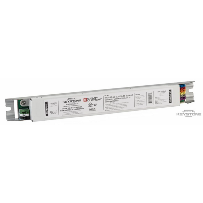 Keystone Lighting KTLD-50-UV-SC1400-56-VDIM-U7/USB Constant Current Programmable LED Driver