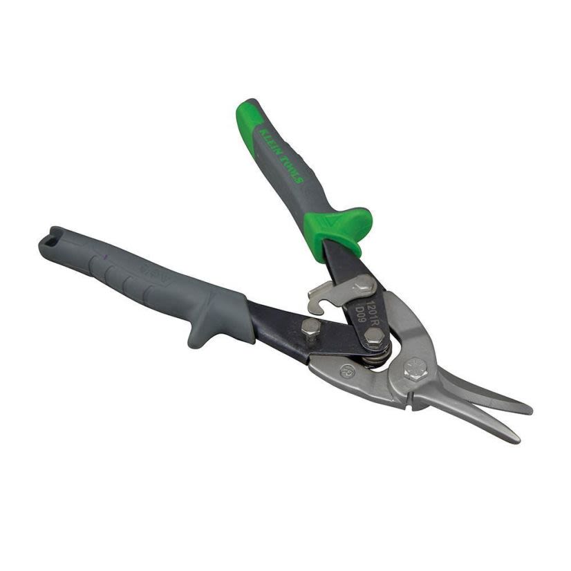 Klein 1201R Aviation Snip With Wire Cutter