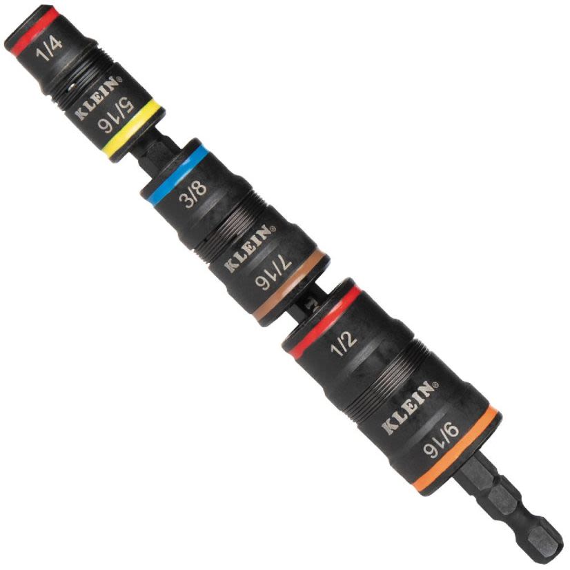 Klein 32933 Impact Flip Socket Set