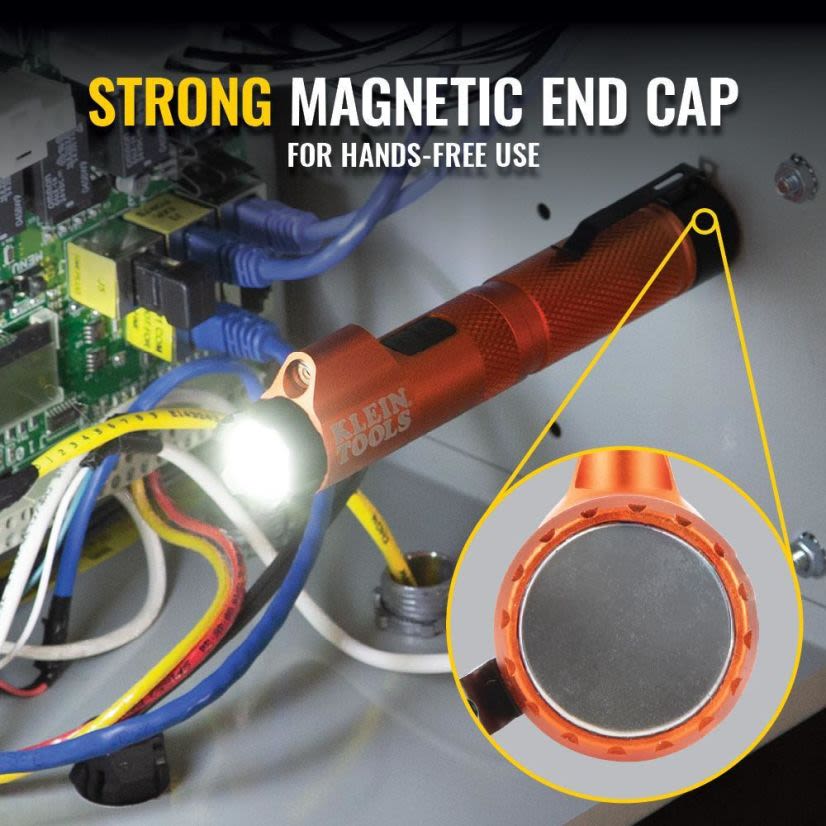 Klein 56040 Rechargeable Focus Flashlight With Laser