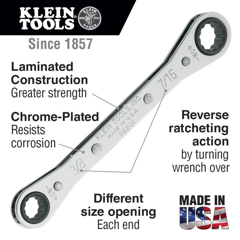 Klein 68204 Standard Box Wrench