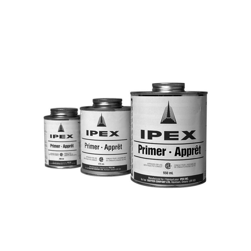 Ipex 078175 QUART (946 ML) PVC PRIMERCLEAR LOW V.O.C.