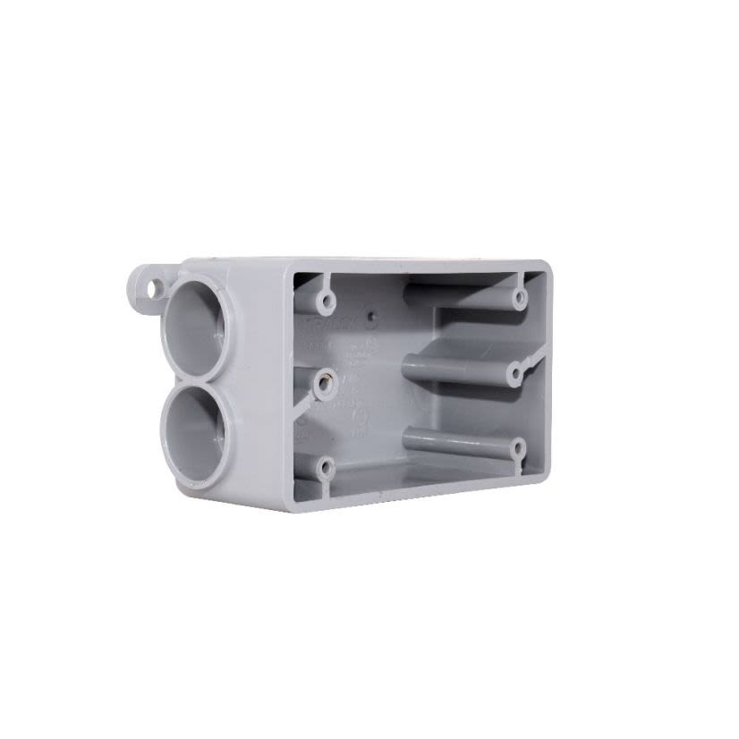 Ipex 078233 F Series Gang Box, 17 cu-in, 1-Gang, PVC