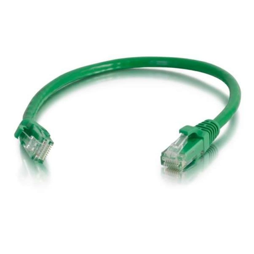Legrand Quiktron® 576-120-050 CAT6 GREEN NON-SHIELDED PATCHCORD, 50'