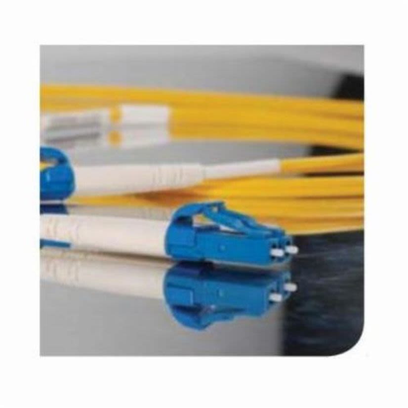 Quiktron 810-L47-003 Value Series Duplex Singlemode Fiber Jumper Cable, 3 ft L