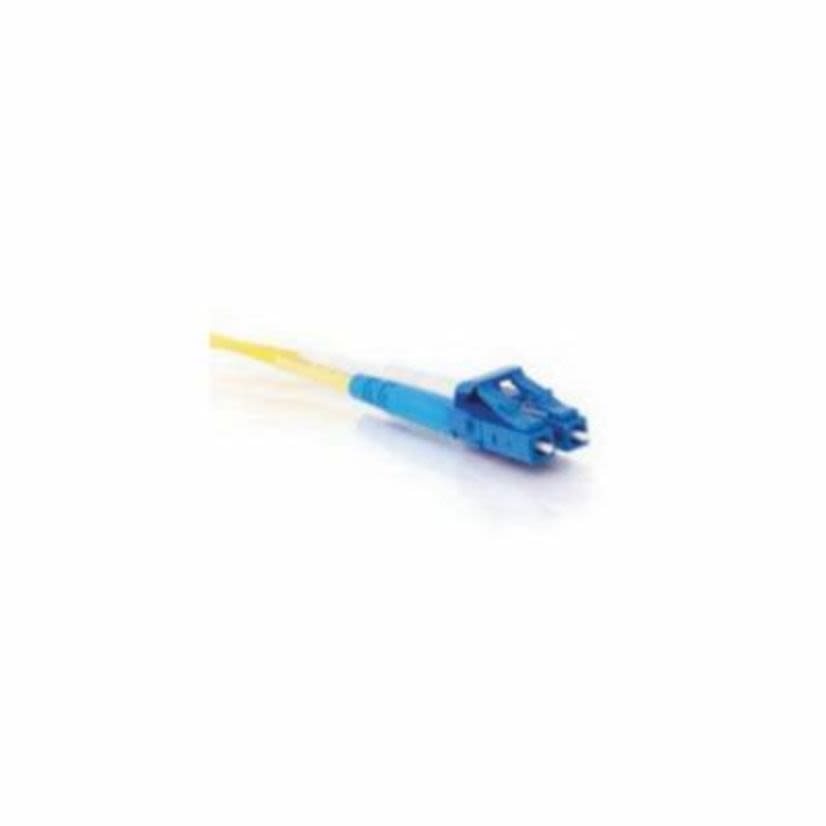 Legrand Quiktron® 810-L27-033 Value Duplex Singlemode Fiber Jumper Cable, 10 Fiber, 9 um Core, 10 m L, Yellow