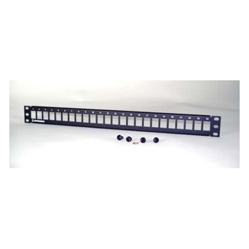 Legrand Ortronics® OR-SPKSU24 TechChoice Flat Patch Panel Kit, 24 Ports, Cat 5e