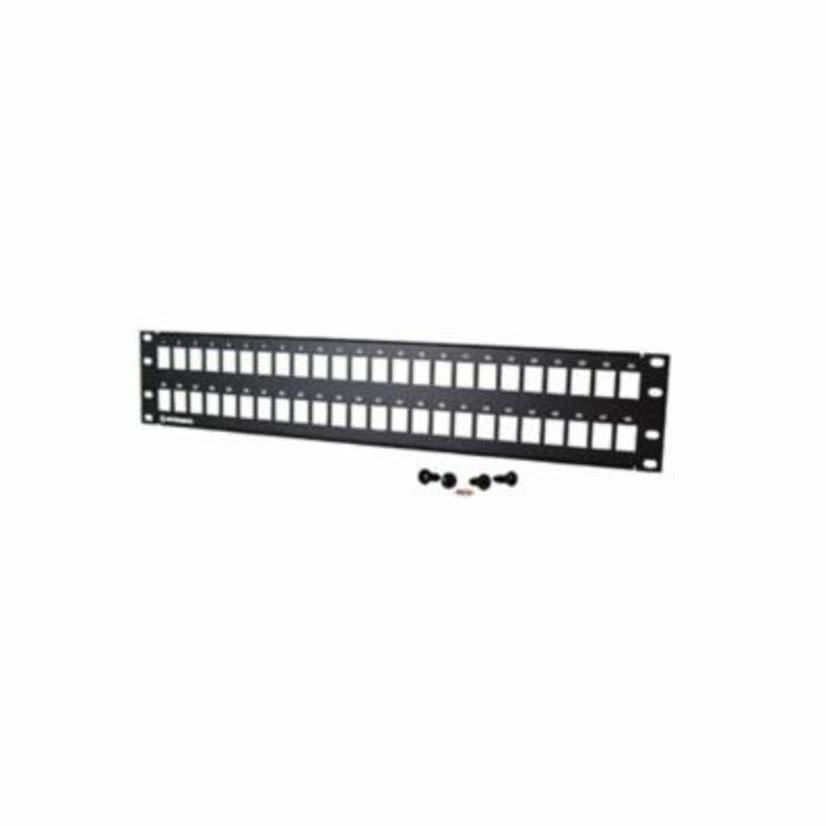 Legrand Ortronics® OR-SPKSU48 TechChoice Flat Patch Panel Kit, 48 Ports, Cat 5e
