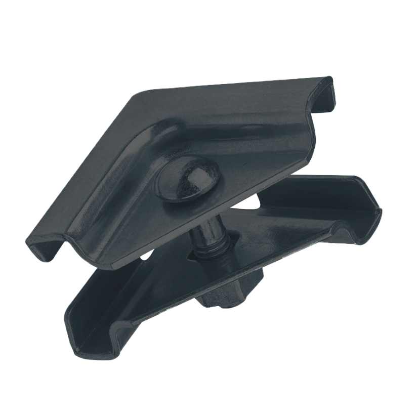 Legrand Ortronics® P820147HB HOMACO CORNER CLAMP KIT 2 CORNER CLAMPS, BLACK