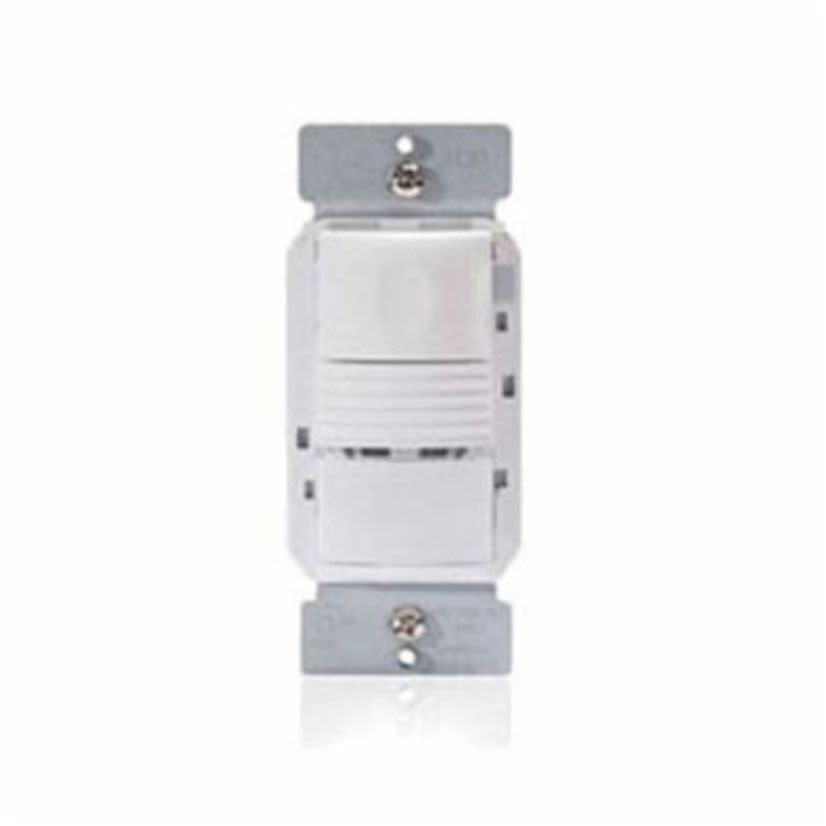 Legrand WattStopper® PW-301-LA Commercial Dual Relay Wall Switch Occupancy Sensor, 120/277 VAC, Passive Infrared Sensor, 1050 sq-ft Coverage, 180 deg Viewing, Surface Mount