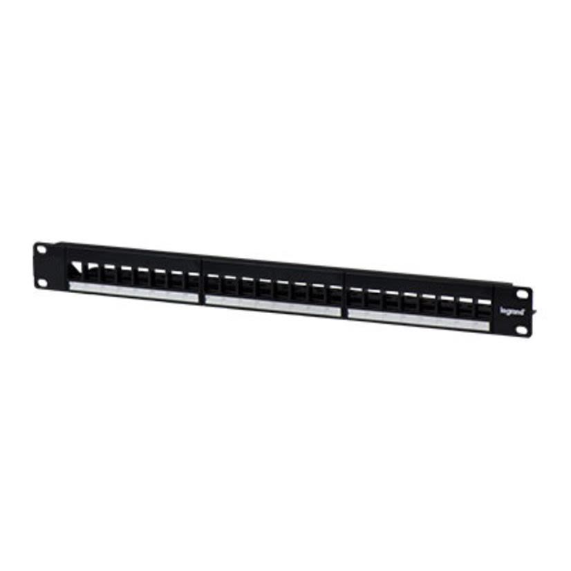 Legrand Quiktron® WP24RM 24-PORT KEYSTONE RACKMOUNT PATCH PANEL