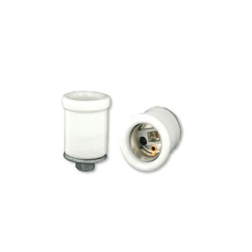 Leviton® 10065 1-Circuit 1-Piece Keyless Lampholder, 660 W, 250 VAC, Medium Incandescent Lamp