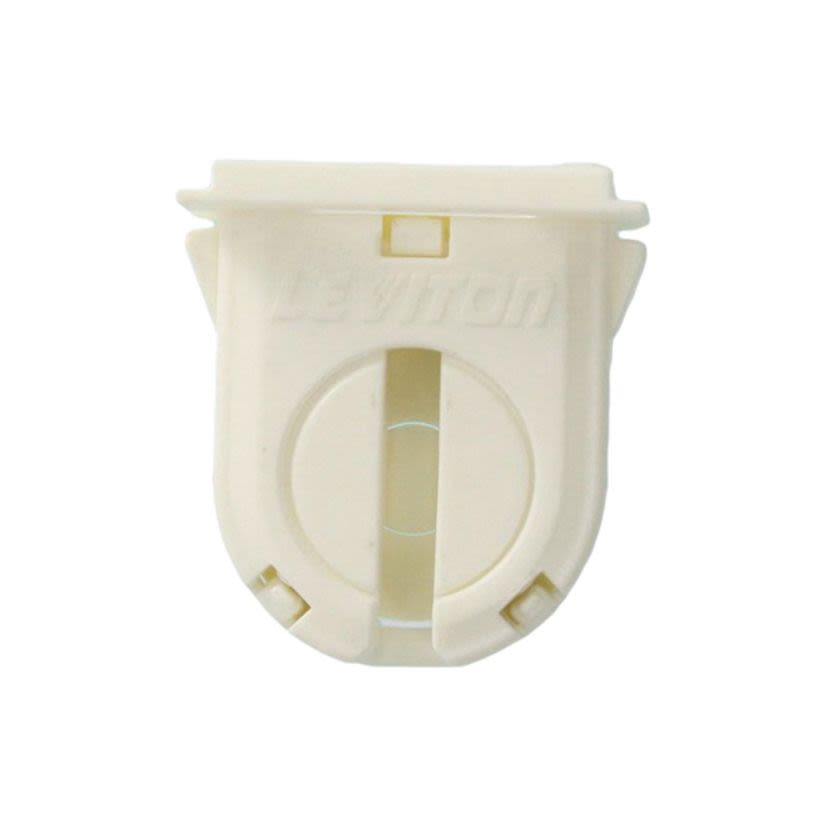 Leviton® 13662-OSL Lampholder With Lamp Lock, 660 W Lamp, 600 VAC, Bi-Pin Small Fluorescent Lamp