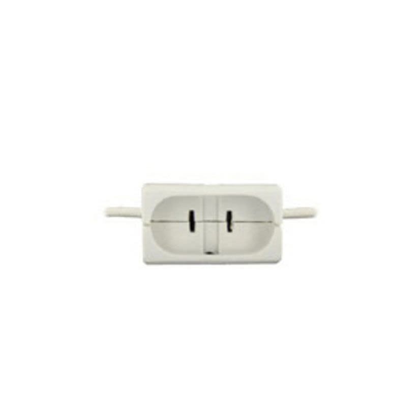 Leviton 357-8 1-Circuit 1-Piece Keyless Lampholder Connector, 1000 W Lamp, 125 VAC, E39 Lamp