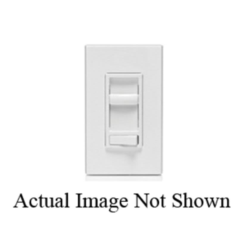 Leviton Decora SureSlide 6674-P0B 3-Way Dimmable Electro-Mechanical Universal Dimmer Switch, 120 V AC, 1 Pole, Standard On/Off Operation, Brown