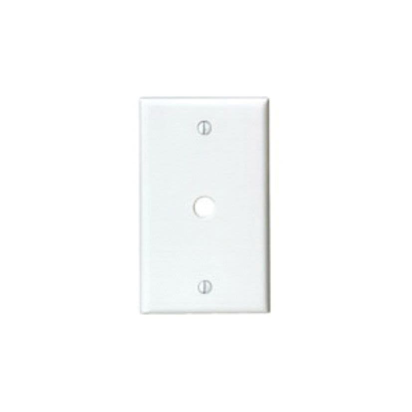 Leviton® 88013 Standard Size Wallplate, 1 Gang, 2-3/4 in W, Thermoset, Surface Mount