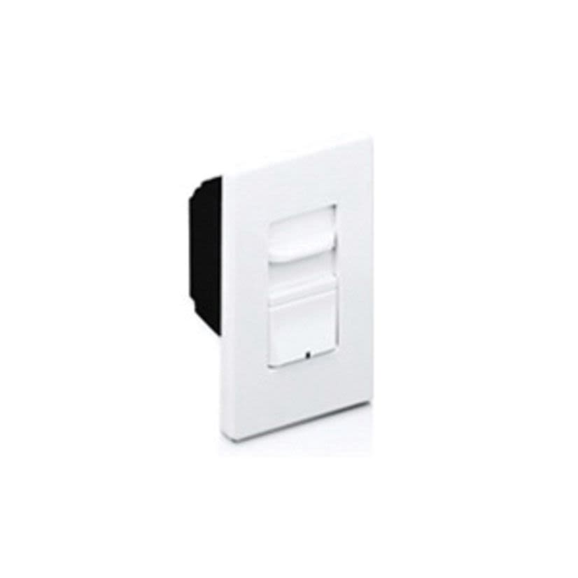 Leviton Renoir AWSMT-7DW Narrow Wall Box Dimmer With Thin Heat Sink, 120/230/277 V AC, 16 A, 1 Pole, White