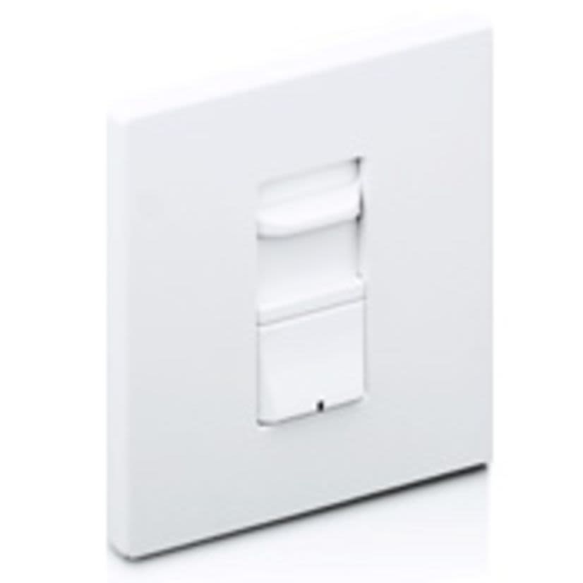 Leviton Renoir AWSMT-EBW Wide Wall Box Dimmer With Thin Heat Sink, 120/230/277 VAC, 1 Pole, White